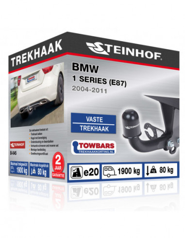 Trekhaak BMW 1 SERIES (E87) Vaste trekhaak