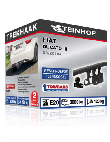 Trekhaak Fiat DUCATO III Flenskogel trekhaak