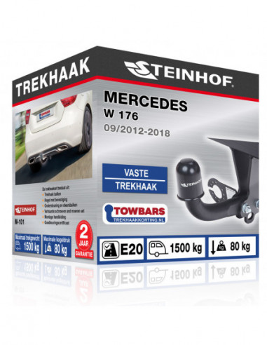 Trekhaak Mercedes W 176 Vaste trekhaak