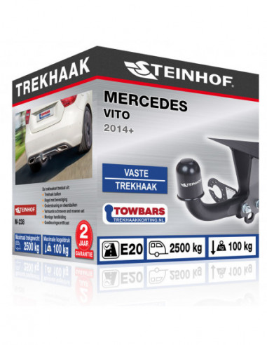 Trekhaak Mercedes VITO Vaste trekhaak