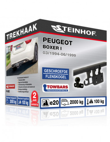 Trekhaak Peugeot BOXER I Flenskogel trekhaak