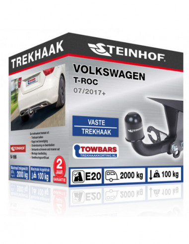 Trekhaak Volkswagen T-ROC Vaste trekhaak