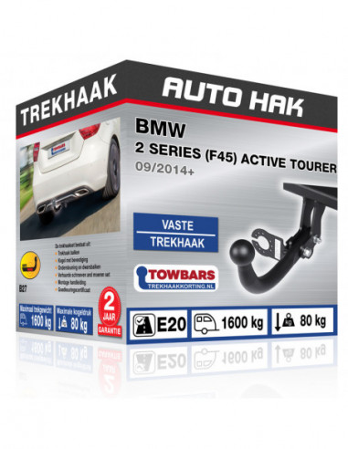 Trekhaak BMW 2 SERIES (F45) ACTIVE TOURER Vaste trekhaak