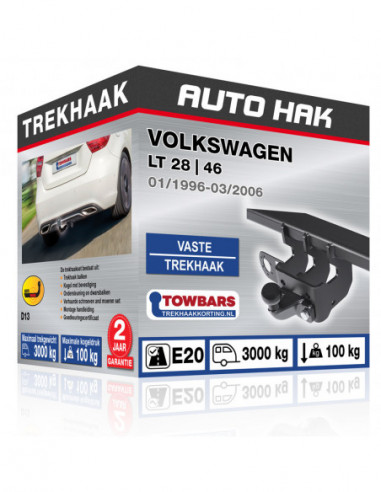 Trekhaak VOLKSWAGEN LT 28 | 46 Vaste trekhaak