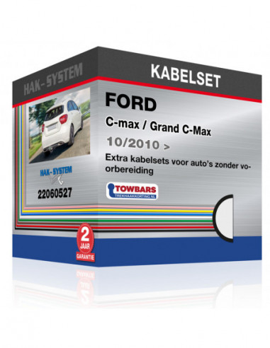 Extra kabelsets voor auto's zonder voorbereiding FORD C-max / Grand C-Max, 2010, 2011, 2012, 2013, 2014, 2015, 2016, 2017, 2018,