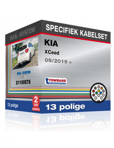 Specifiek kabelset KIA XCeed, 2019, 2020, 2021, 2022, 2023 zonder voorbereiding [13 polige]
