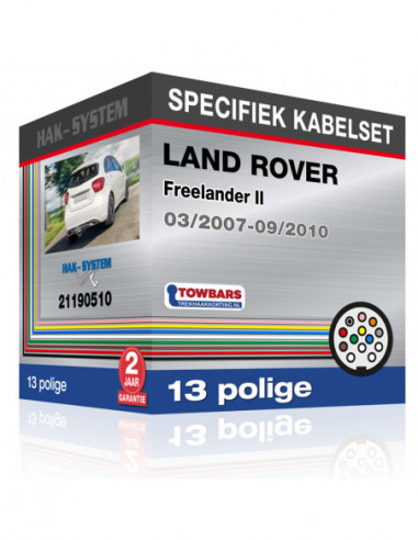 Specifieke kabelset voor de  LAND ROVER Freelander II, 2007, 2008, 2009, 2010 [13 polige]