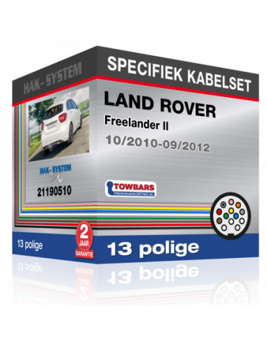 Specifieke kabelset voor de  LAND ROVER Freelander II, 2010, 2011, 2012 [13 polige]