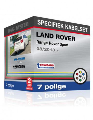 Specifiek kabelset LAND ROVER Range Rover Sport, 2013, 2014, 2015, 2016, 2017, 2018, 2019, 2020, 2021, 2022, 2023 (met LED) [7 p