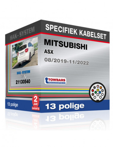 Specifieke kabelset voor de  MITSUBISHI ASX, 2019, 2020, 2021, 2022 [13 polige]