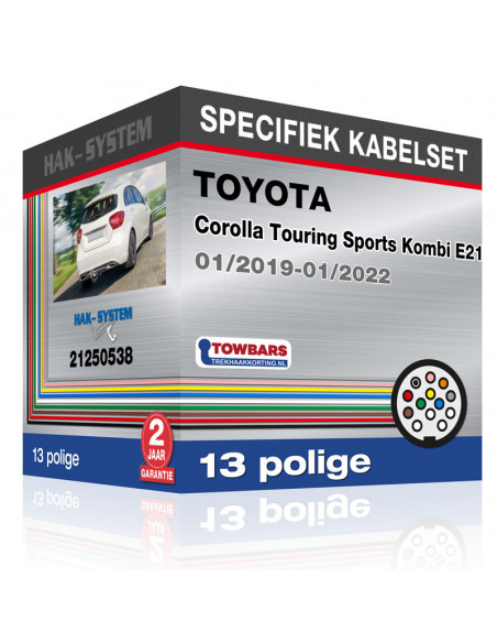 Specifieke kabelset voor de TOYOTA Corolla Touring Sports Kombi