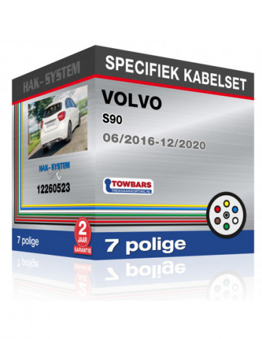 Specifieke kabelset voor de  VOLVO S90, 2016, 2017, 2018, 2019, 2020 [7 polige]