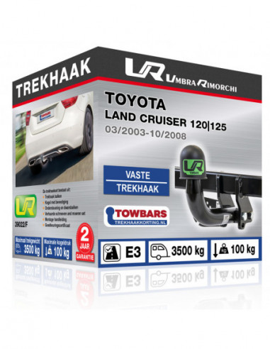 Trekhaak Toyota LAND CRUISER 120|125 Vaste trekhaak